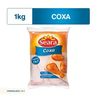 Coxa congelada seara 1kg
