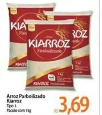 Atacadão Arroz Parbolizado Kiarroz 1kg oferta