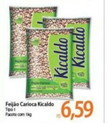 Atacadão Feijao Carioca Kicaldo 1kg oferta