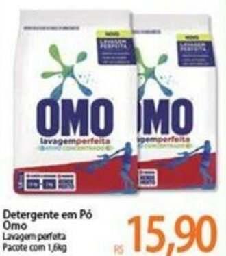 Atacadão Detergente em po Omo 1.6kg oferta