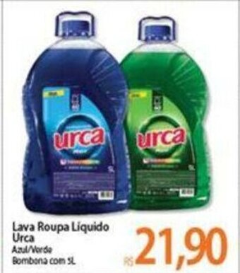 Atacadão Lava roupa Liquido Urca 5L oferta
