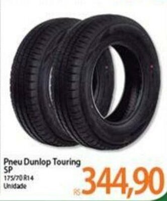 Atacadão Pneu Dunlop Touring SP oferta
