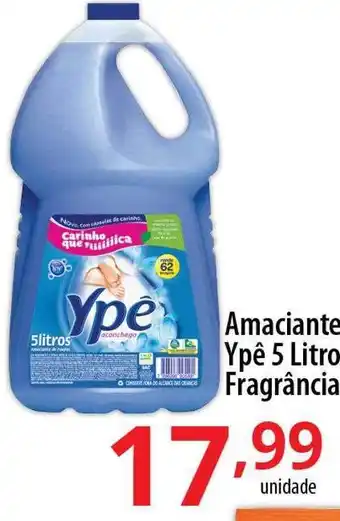 Akki Atacadista Amaciante ypê 5 litro fragrâncias oferta
