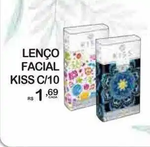 Lenço facial kiss c 10