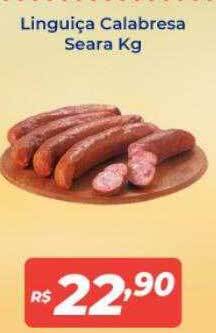 Atakarejo Linguiça calabresa seara oferta
