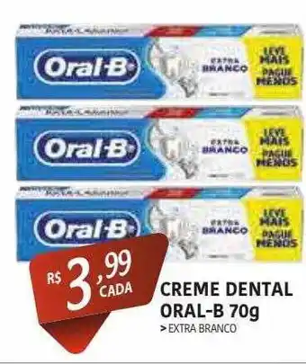 Creme dental oral-b