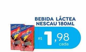 Bahamas Supermercados Bebida láctea nescau oferta
