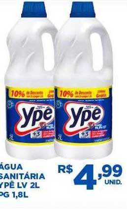 Tatico Água sanitária ypê oferta