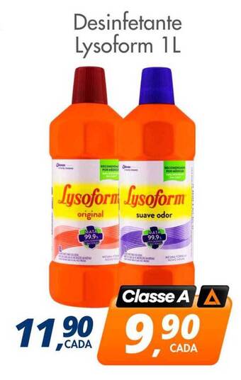 Delta Supermercados Desinfetante lysoform oferta