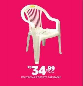 DB Supermercados Poltrona rossets tambaqui oferta