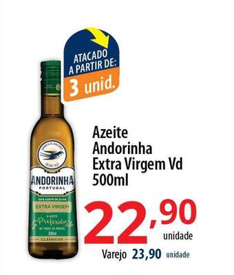 Akki Atacadista Azeite andorinha extra virgem vd oferta
