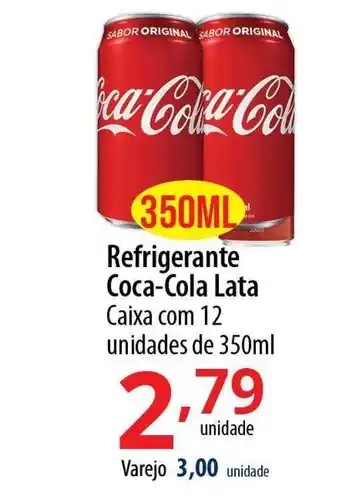 Akki Atacadista Refrigerante coca-cola lata oferta