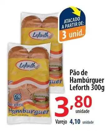 Pão de hambúrguer leforth