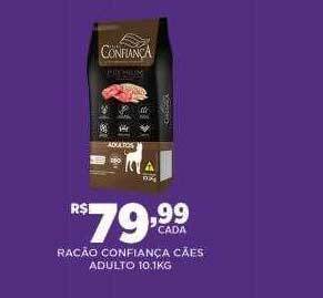 DB Supermercados Ração confiança cães adulto oferta