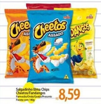 Atacadão Salgadinho Elma Chips Cheetos/ Fandangos 140g oferta