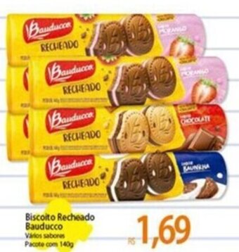 Atacadão Biscoito Recheado Bauducco 140g oferta