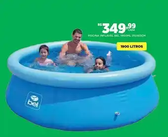 Piscina inflavel bel 1900l