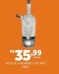 DB Supermercados Azeite/vinagre life art 2 em 1 oferta