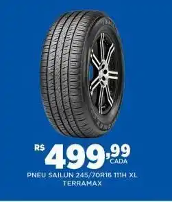 DB Supermercados Pneu sailun 245/70 r16 11h xl terramax oferta
