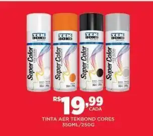 Tinta aer tekbond cores 350ml/250g