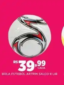 Bola futebol artrin salco 8 lib