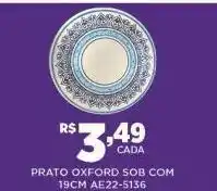 DB Supermercados Prato oxford sob com 19cm oferta