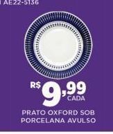 DB Supermercados Prato oxford sob porcelana avulso oferta