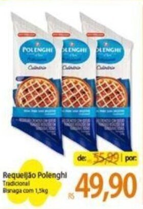 Atacadão Requeijão Polenghi 1.5kg oferta