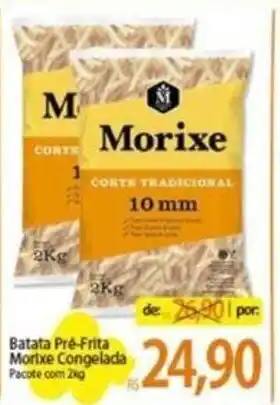Atacadão Batata Pré-Frita Aro Morixe Congelada 2kg oferta