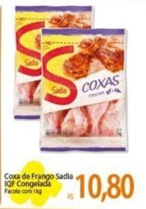 Atacadão Coxa de Frango Sadia IQF Cong. 1kg oferta