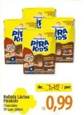 Atacadão Bebida Láctea Pirakids 200ml oferta