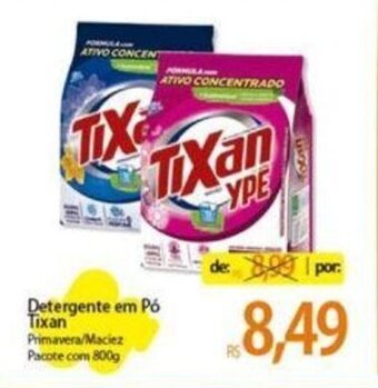 Atacadão Detergente em pó Tixan Ypê 800g oferta