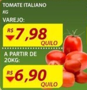 Assaí Atacadista Tomate Italiano 1kg oferta