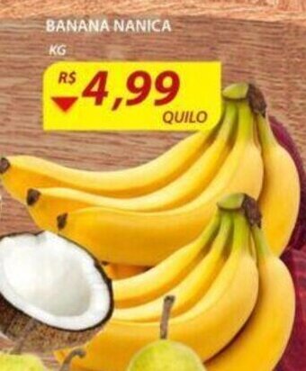 Assaí Atacadista Banana Nanica 1kg oferta