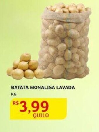 Assaí Atacadista Batata Monalisa Lavada 1kg oferta