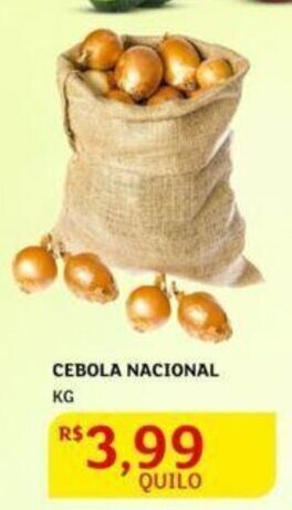 Assaí Atacadista Cebola Nacional 1kg oferta