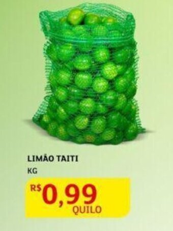 Assaí Atacadista Limão Tahiti 1kg oferta