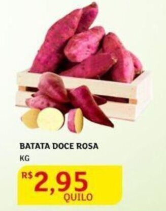 Assaí Atacadista Batata Doce Rosa 1kg oferta