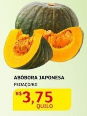 Assaí Atacadista Abóbora Japonesa 1kg oferta