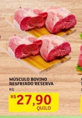 Assaí Atacadista Músculo Bovino Resf. Reserva 1kg oferta