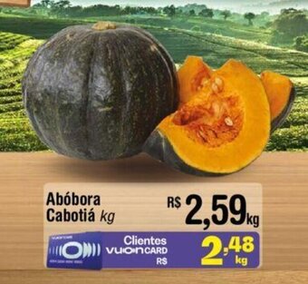 Fort Atacadista Abóbora Cabotiá 1kg oferta