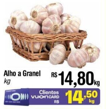 Fort Atacadista Alho a granel 1kg oferta