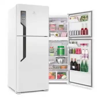 Sipolatti Geladeira electrolux duplex tf55 frost free 431 litros, top freezer oferta
