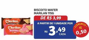 Bahamas Mix Biscoito wafer marilan oferta