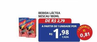 Bahamas Mix Bebida láctea nescau oferta