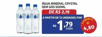 Bahamas Mix Água mineral crystal sem gás oferta