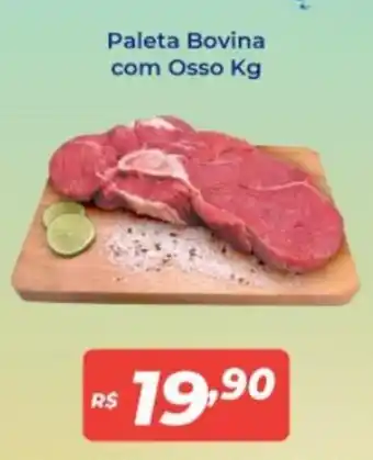 Atakarejo Paleta Bovina com osso 1kg oferta