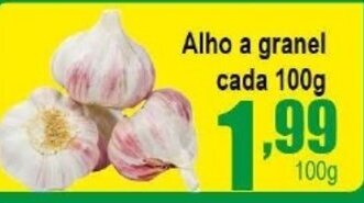 Higa's Supermercado Alho a granel cada 100g oferta