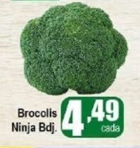 Higa's Supermercado Brocolis Ninja Bdj. oferta