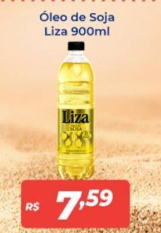 Óleo de Soja Liza 900ml